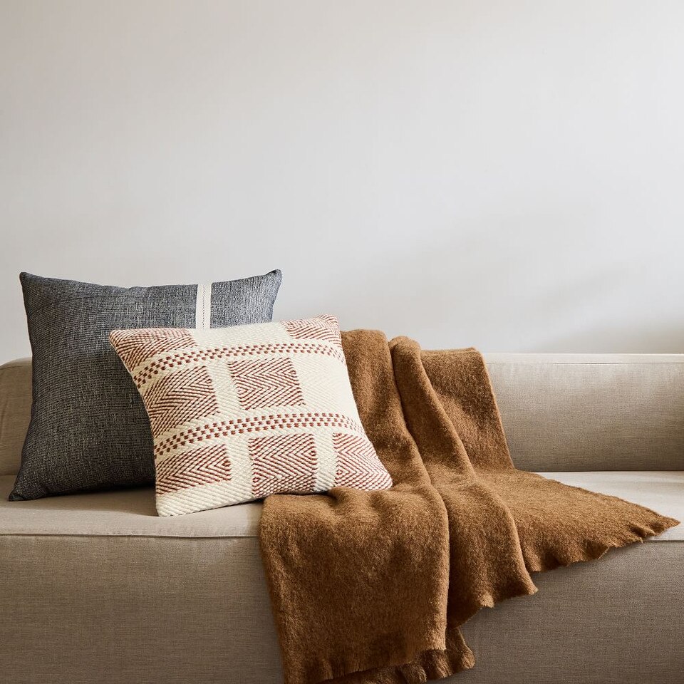 Faux Mohair Throw West Elm Australia